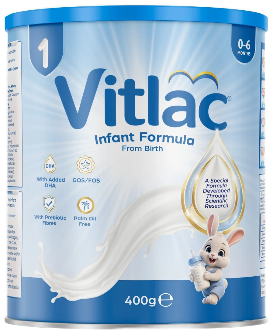 Vitlac 1 Infant Formula, 400 g tin
